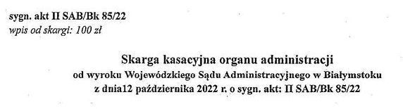010. Burmistrz sądzi się już nawet z sądem