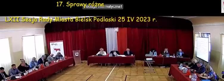 004. „Sprawy różne” na kwietniowej sesji