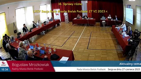 007. „Sprawy różne” na czerwcowej sesji