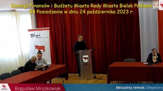 013. Komisja finansów w dniu 24 października 2023 r.