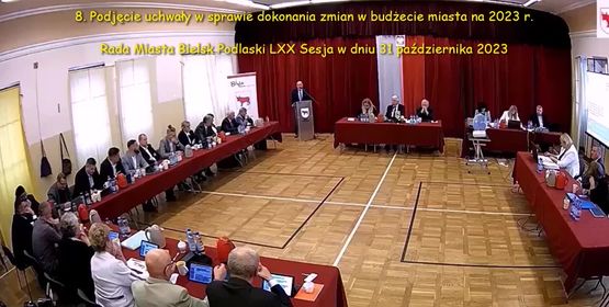 003. LXX Sesja Rady Miasta Bielsk Podlaski – zmiany w budżecie