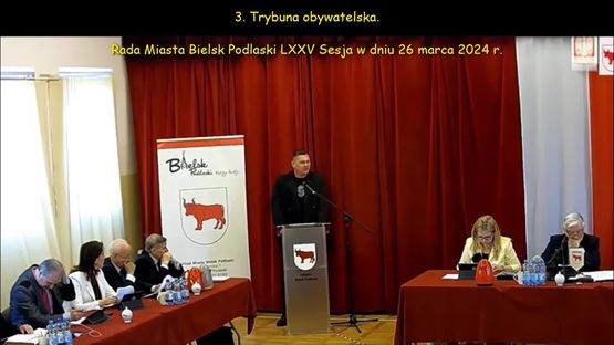 004. Trybuna obywatelska – sesja w dniu 26.03.2024 r.