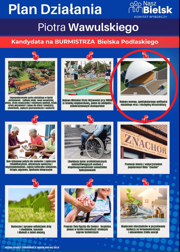 007. Burmistrz zbuduje wreszcie „spektakularny amfiteatr”
