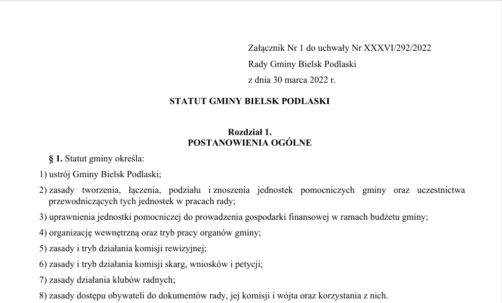 011. Statut nie pozwala, ale kto by się tym przejmował
